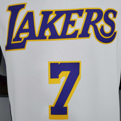 Regata Los Angeles Lakers Branca - Nike - Masculina - loja online