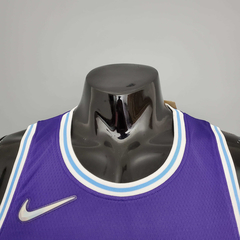 Regata Los Angeles Lakers City Edition Roxa - Nike - Masculina - Lux Esports - Camisas de Futebol