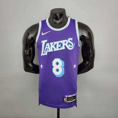 Regata Los Angeles Lakers City Edition Roxa - Nike - Masculina