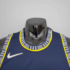 Regata Memphis Grizzlies City Edition Azul Marinha - Nike - Masculina - Lux Esports - Camisas de Futebol