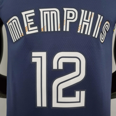 Regata Memphis Grizzlies City Edition Azul Marinha - Nike - Masculina - loja online