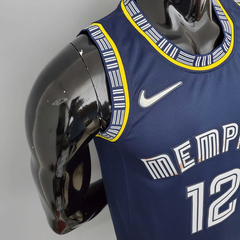 Regata Memphis Grizzlies City Edition Azul Marinha - Nike - Masculina na internet