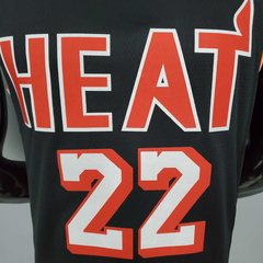 Regata Miami Heat Preta - Nike - Masculina - Lux Esports - Camisas de Futebol