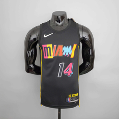 Regata Miami Heat Preta - Nike - Masculina