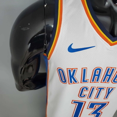 Regata Oklahoma City Thunder Branca - Nike - Masculina na internet