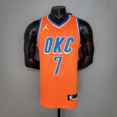 Regata Oklahoma City Thunder Laranja - Nike Jordan - Masculina