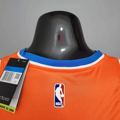 Regata Oklahoma City Thunder Laranja - Nike Jordan - Masculina na internet