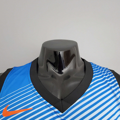 Regata Oklahoma City Thunder Preta e Azul - Nike - Masculina - Lux Esports - Camisas de Futebol