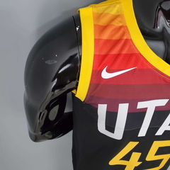 Regata Utah Jazz Preta e Amarela - Nike - Masculina na internet