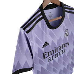 Camisa Real Madrid II 22/23 Torcedor Adidas Masculina - Roxa na internet