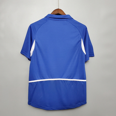 Camisa Seleção Brasileira Retrô 2002 Torcedor Nike Masculino - Azul - comprar online