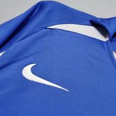 Camisa Seleção Brasileira Retrô 2002 Torcedor Nike Masculino - Azul - loja online