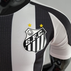 Imagem do Camisa Santos II 22/23 Jogador Umbro Masculina - Branca e Preto