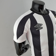 Camisa Santos II 22/23 Jogador Umbro Masculina - Branca e Preto na internet