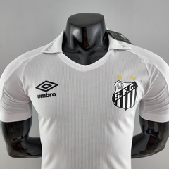 Camisa Santos I 22/23 Jogador Umbro Masculina - Branca - Lux Esports - Camisas de Futebol