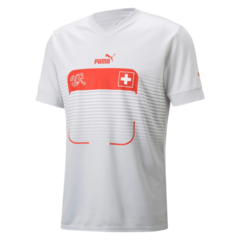 Camisa Seleção Suiça II 2022/23 Branca - Torcedor Puma Masculino