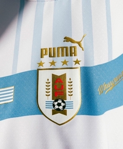 Camisa Seleção Uruguai II 2022/23 Branca - Torcedor Puma Masculino - comprar online