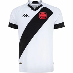 Camisa Vasco da Gama II 22/23 Torcedor Kappa Masculino - Branca e Preto