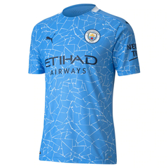 Camisa Manchester City Home 20/21 Torcedor Puma Masculino - Azul bebê