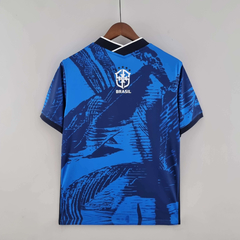 Camisa Seleção Br@z!l Concept 22/23 Torcedor Nike Masculino - Azul - Lux Esports - Camisas de Futebol