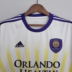 Camisa Orlando City Home 22/23 Torcedor Adidas Masculino - Branco e azul - comprar online