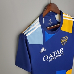 Camisa Boca Juniors Third 21/22 Torcedor Adidas Masculina - Azul na internet