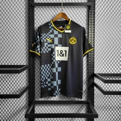 Camisa Borussia Dortmund II 22/23 Torcedor Puma Masculina - Preta - comprar online