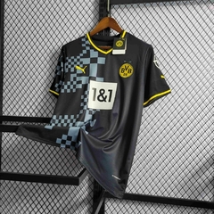 Camisa Borussia Dortmund II 22/23 Torcedor Puma Masculina - Preta - Lux Esports - Camisas de Futebol