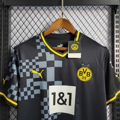 Camisa Borussia Dortmund II 22/23 Torcedor Puma Masculina - Preta - loja online