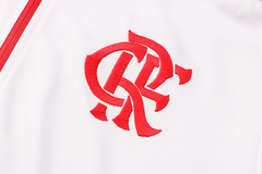 Conjunto Flamengo 21/22 Branca - Adidas - Com Fecho