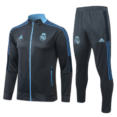 Conjunto de Treino do Real Madrid 2022/23 Azul - Com Fecho