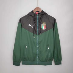 Jaqueta Corta Vento AC Milan - Masculina - Preta e Verde