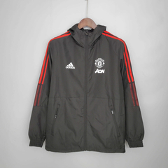 Jaqueta Corta Vento Manchester United- Masculina - Preta