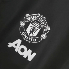 Jaqueta Corta Vento Manchester United- Masculina - Preta - Lux Esports - Camisas de Futebol