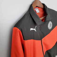 Jaqueta Corta Vento AC Milan - Masculina - Preto e Vermelho na internet