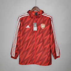 Jaqueta Corta Vento Arsenal - Masculina - Vermelha