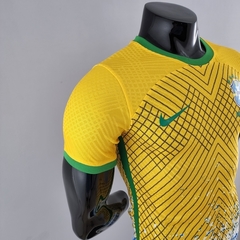 Camisa Seleção Br@z!l Edição Especial 22/23 Jogador Nike Masculina - Amarela na internet