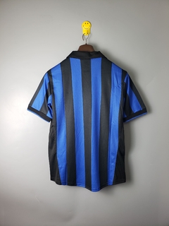 Camisa Inter de Milão Retrô 1998 Torcedor Nike Masculino - Preto e Azul