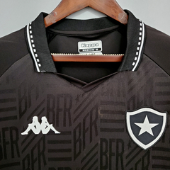 Camisa Botafogo Home 21/22 Torcedor Kappa Masculino - Preta - comprar online