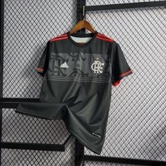 Camisa Flamengo Treino 22/23 Torcedor Adidas Masculina - Preta