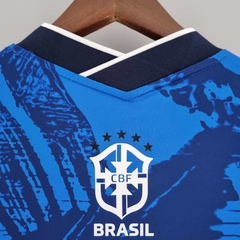 Camisa Seleção Br@z!l Concept 22/23 Torcedor Nike Masculino - Azul - loja online