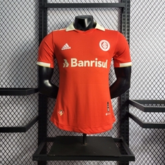 Camisa Internacional 1 22/23 Jogador Adidas Masculina - Vermelha