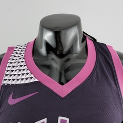 Regata Minnesota Timberwolves Preta e Roxo - Nike - Masculina - loja online