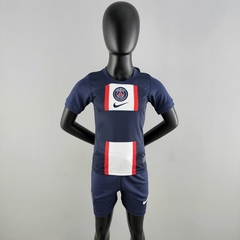 Kit Infantil PSG I 2022/23 - Nike - Azul