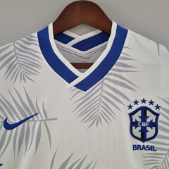 Camisa Seleção Br@z!l Concept 22/23 Torcedor Nike Masculino - Branco - Lux Esports - Camisas de Futebol