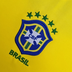 Camisa Seleção Brasileira Retrô 04/05 Torcedor Nike Masculino - Amarela - Lux Esports - Camisas de Futebol