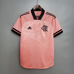 Camisa Flamengo 1 20/21 Torcedor Adidas Feminino -Rosa - comprar online