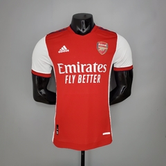 Camisa Arsenal 1 21/22 Jogador Adidas Masculino - Vermelho