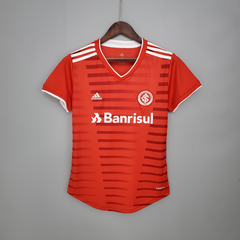 Camisa Internacional I 21/22 Torcedor Adidas Feminina - Vermelho - comprar online