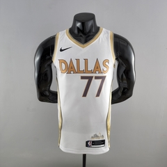 Regata Dallas Mavericks 2020 Branca - City Edition - Nike - Masculina